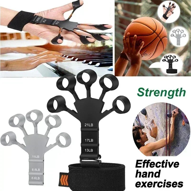 Silicone Grip Training and Exercise Finger Exercise Stretcher Hand